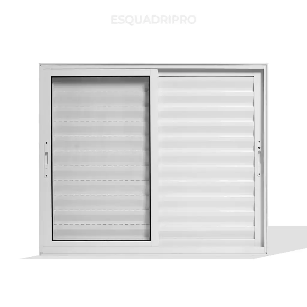 Janela Veneziana 3 Folhas Suprema